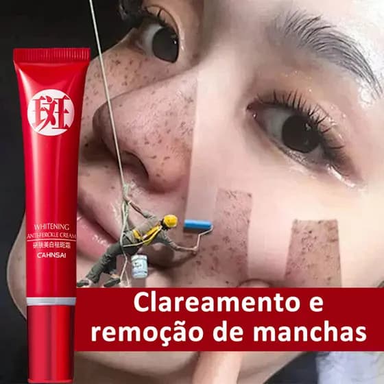 Poderoso Creme Original Para Remover Manchas Escuras/Iluminar A Pigmentação O Tom Da Pele/Melhorar Embotamento/Cuidados