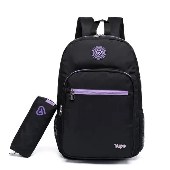Mochila Escolar Básica Feminina Juvenil Faculdade Resistente Casual