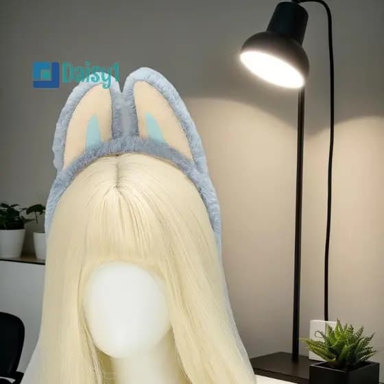 Daisy1 Bonito Pelúcia Bubu Orelha Moda Cosplay Anime Cabeça Hoop Lolita Faixas De Cabelo Festa De Natal Meninas Acessóri
