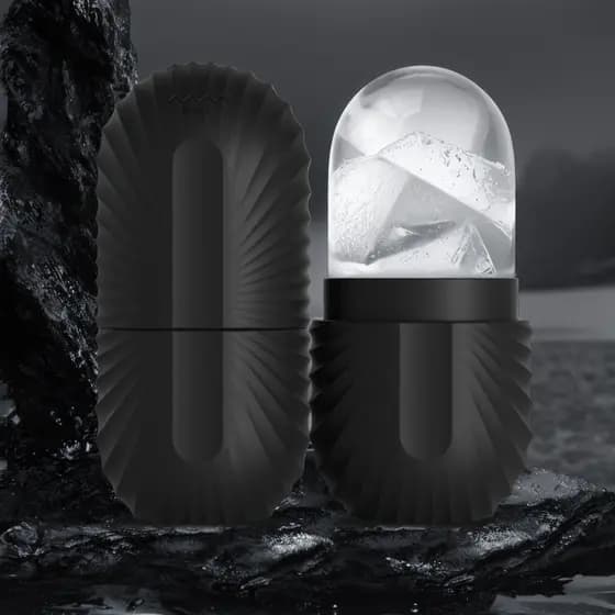 Rolo De Gelo De 1 Peça Para Rosto , Olhos E Pescoço Melhorar O Brilho Natural , Ferramenta Facial Reutilizável