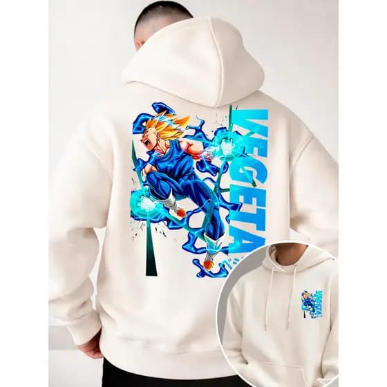 Blusa Moletom Masculino Dragon Ball Moletom Canguru Masculino