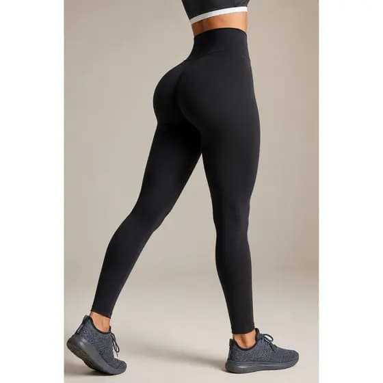 Legging Feminina Fitness Poliamida Cintura Alta Modeladora Academia e Treino de Alta Compressão