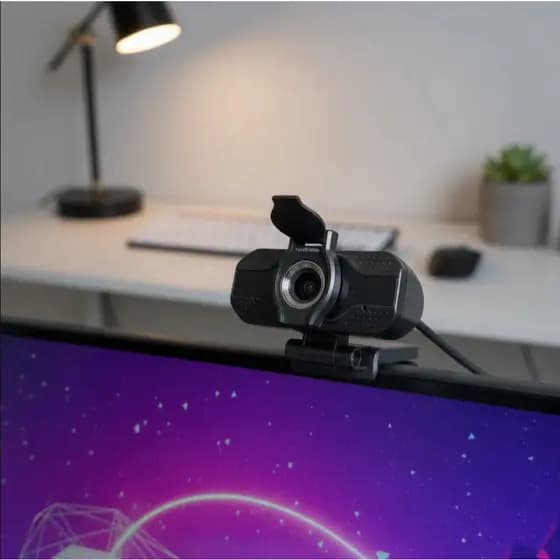 Webcam Full Hd Dls Plug Usb Com 2 Microfones 1920x1080p