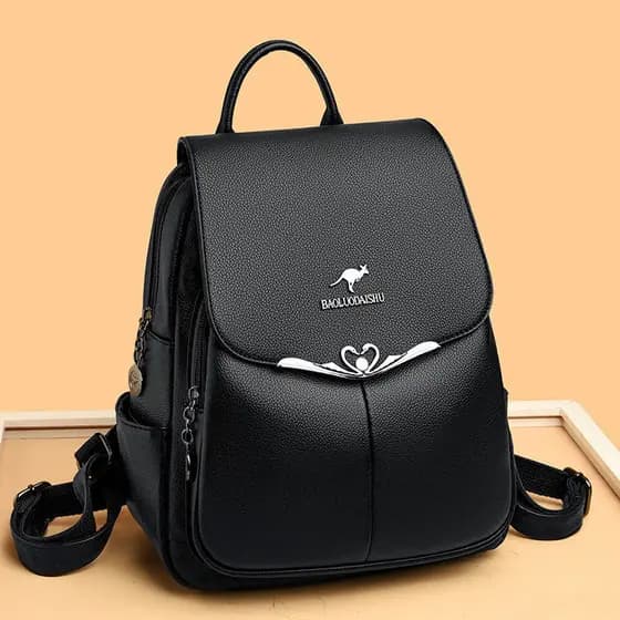 YF Casual moda mãe saco novo estilo grande capacidade senhoras mochila de couro macio Multi-Purpose mochila de meia-idad