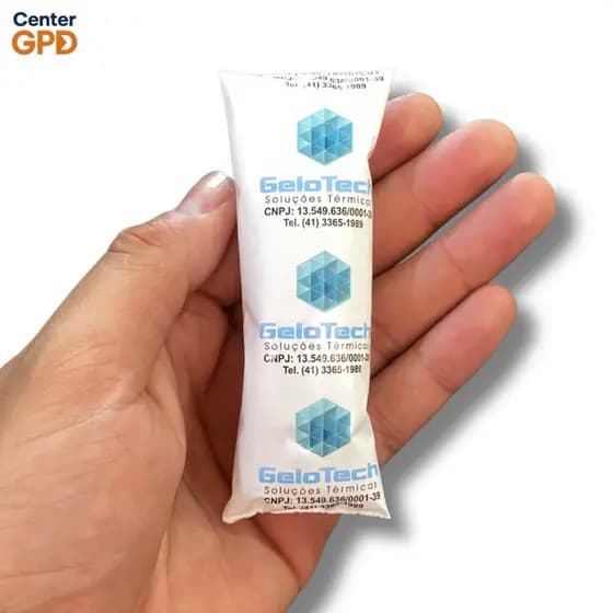 Kit Gelo em gel artificial flexivel reutilizável 45 ml gelox bolsa de gelo Gelo tech