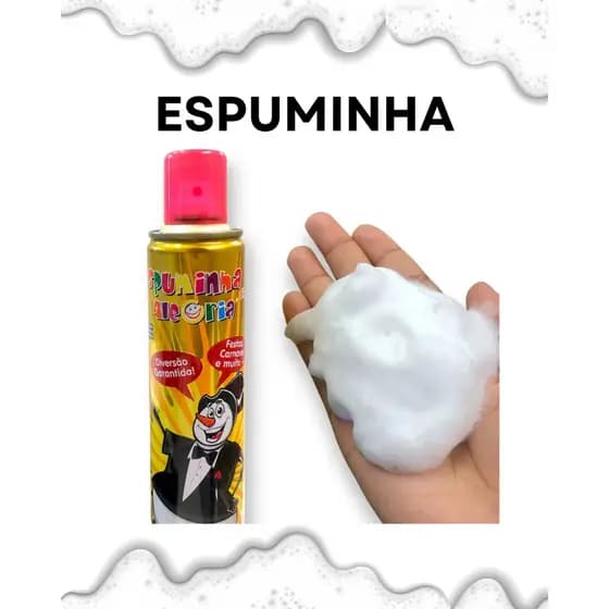 Espumina Da Alegria - 400 ml - Efeito Neve