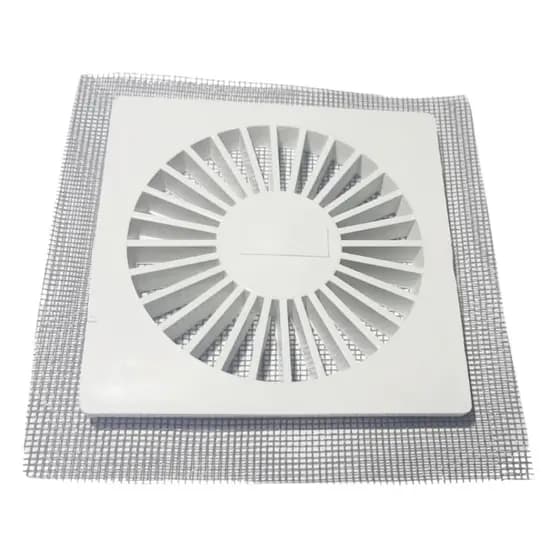 Tela Para Ralo de Banheiro 15 x 15 cm - Fibra de Vidro