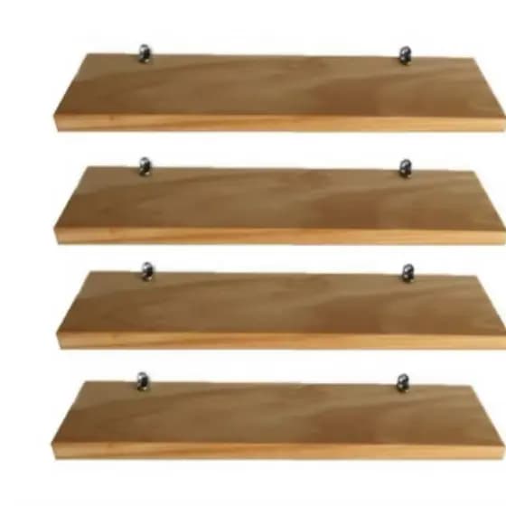 Prateleira madeira Cru 60cm x 20cm