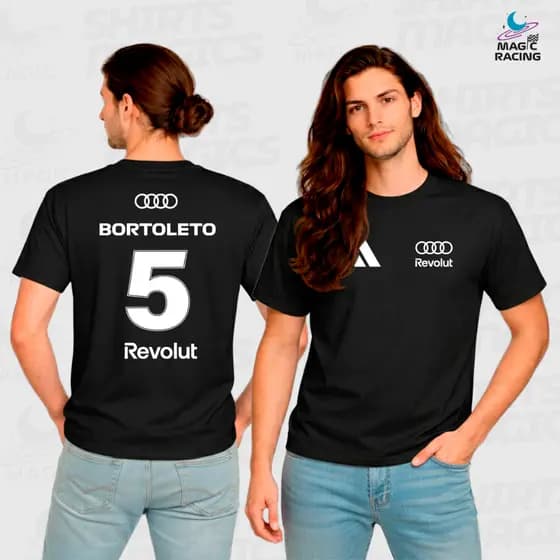 Nova Camiseta Bortoleto 2026 #5 100% Algodão unissex