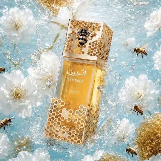 Perfume Árabe Lattafa Atheeri EDP 100ml Doce Marcante e Sofisticado