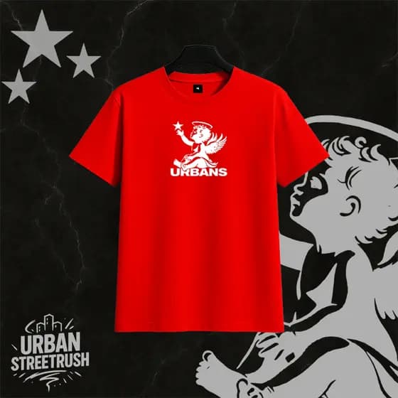 Camiseta anjo 11 urbans 100% Algodão fio de 30.1 moderna e estilosa para compor looks