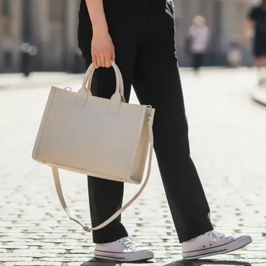 Bolsa Feminina Estruturada LaytonVivian L0031 Alça Dupla Transversal de Ombro Casual