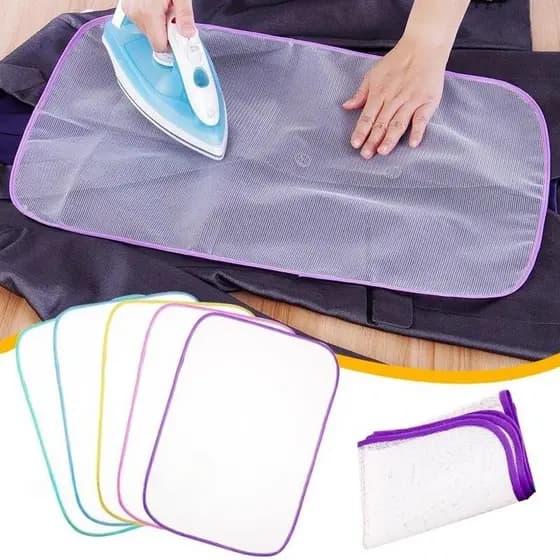 Protetor térmico para tábua de passar roupa, tecido de malha anti-pressão - cor aleatória, usado para resistir à pressão