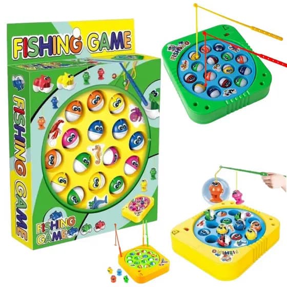 Brinquedo Pega Peixe Promocional - Jogo Pescaria Infantil Presente