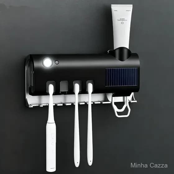 1/2/3 Unidades Suporte Escova Dentes Eletrica Preto Classico Atemporalescova De Dentes Elétrica Preto