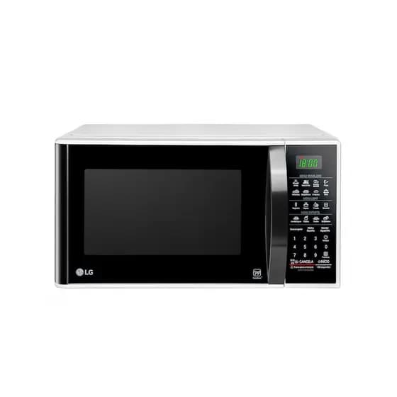 Microondas LG 30L EasyClean Limpa Fácil Branco MS3091BC 127V