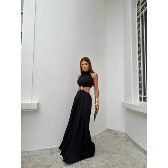 vestido Femenino, vestido longo, elegante, casamento, formatura