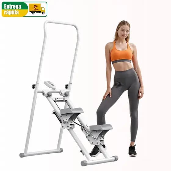 Simulador De escada e Caminhada para casa Dobrável suportar 136KG