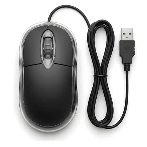 Mouse Óptico c/fio usb de precisão hmaston resistente preciso