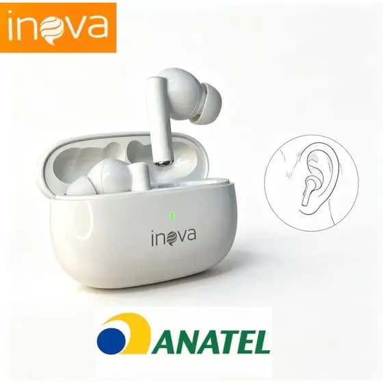 Fond De Ouvido Sem Fio Bluetooth Orginal De Inova