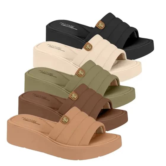 Tamanco Feminino Slide Plataforma Conforto Modare 7226100