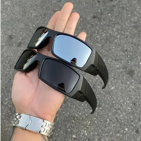 Óculos de Sol Polarizados da Moda Esportivos Unissex com Cordão, Adequado para Ciclismo, Corrida,