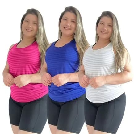 Regata Feminina Dry Fit Premium | Leve, Confortável e Secagem Rápida | Roupa de Academia e Treino Fitness