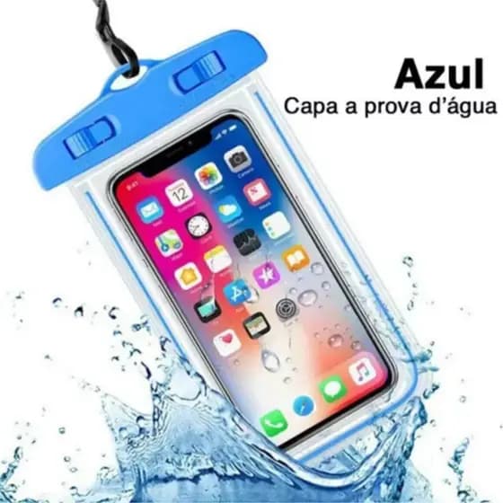 CAPA PROVA D'AGUA P/CELULAR