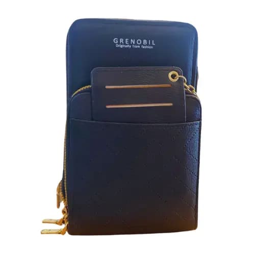 Bolsa Transversal Grenobil – Compacta, Elegante e Funcional