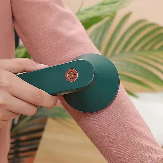 Removedor de Pelos e Fiapos Elétrico Papa Bolinhas Recarregável