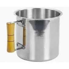 Canecão leiteira de aluminio polido N16 - 2,8L