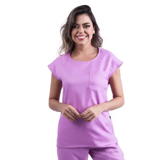 Scrub Pijama Cirúrgico Gabardine Conjunto Feminino Comfy