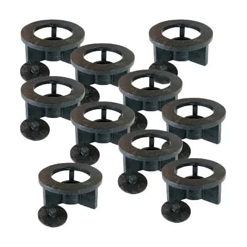 Kit 10 Rechaud Pedra Sabão Fogareiro Fondue 14cm Resistente