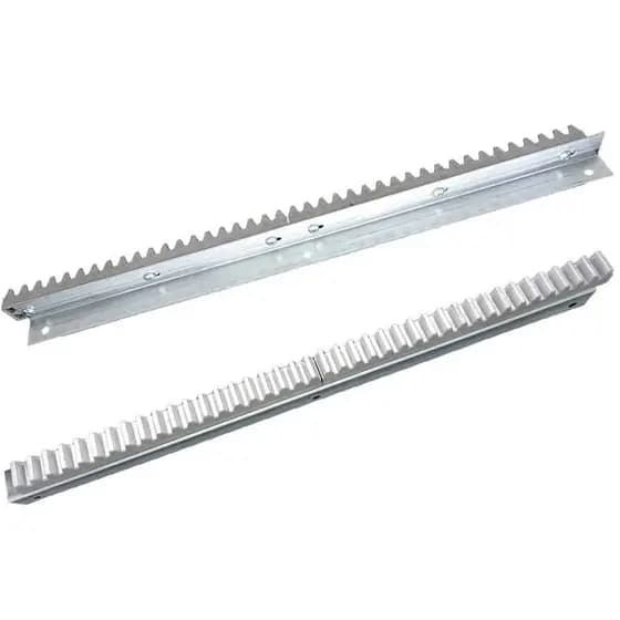 Cremalheira Barra Dentada 50cm Alumínio – Acessório para Motores de Portão Compatível com Diversos Automatizadores