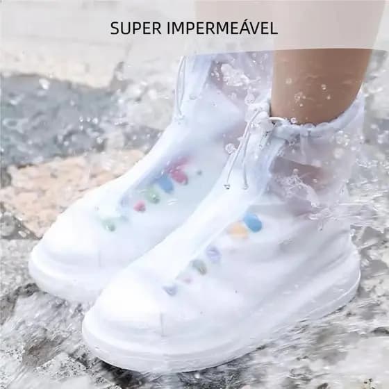 Silicone Protetor de Sapato - Impermeável Unissex Antiderrapante | Uso Diversificado