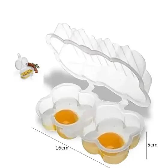 Forma Para Ovo Omelete 16x5cm Microondas Cozinhar 2 Em 1 Maxximo Formas Para Ovos Omeleteira
