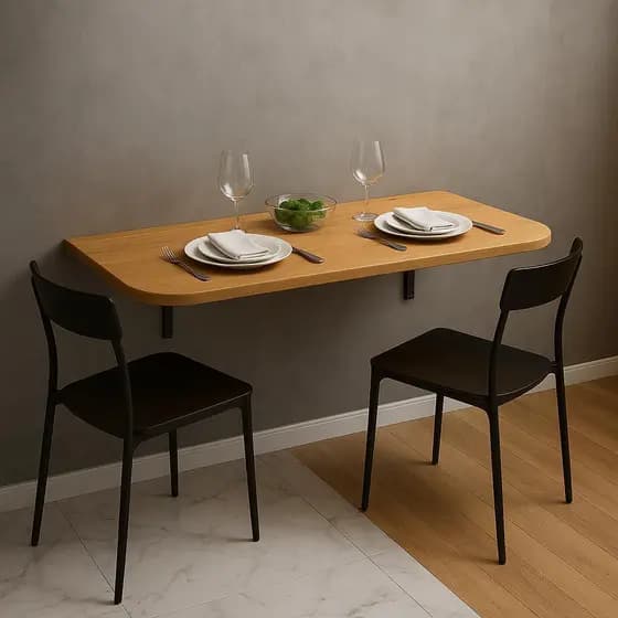 QUEIMA DE ESTOQUE - Mesa Dobrável de Parede - Ideal para Cozinha