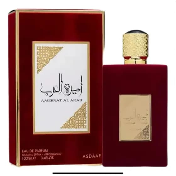 Perfume Feminino Ameerat Al Arab 100ml - Atraente e Intenso com Fragrância Oriental