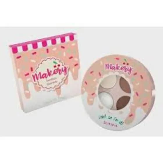 Quarteto de Sombras para Sobrancelhas Makery - Definição Natural