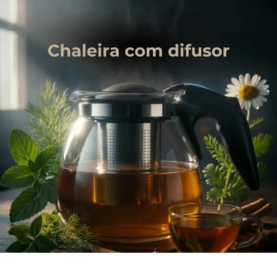 O método de infusão que libera o aroma puro das ervas através de um design cristalino e alta capacidade de extração.