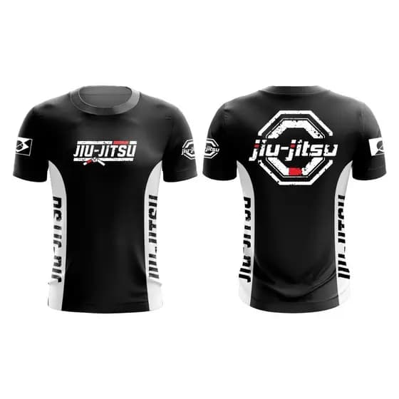 Camisa Masculina Dryfit Academia Treino Jiu-jitsu Mma Ufc Gym Camiseta Masculino Fitness Esportiva