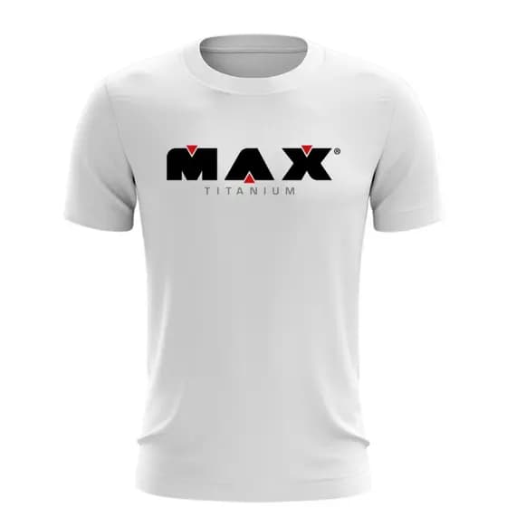 Camisas Dry Fit Max Titanium - Blusa Leve Anti-Odor Esportiva Academia Treino Promoção