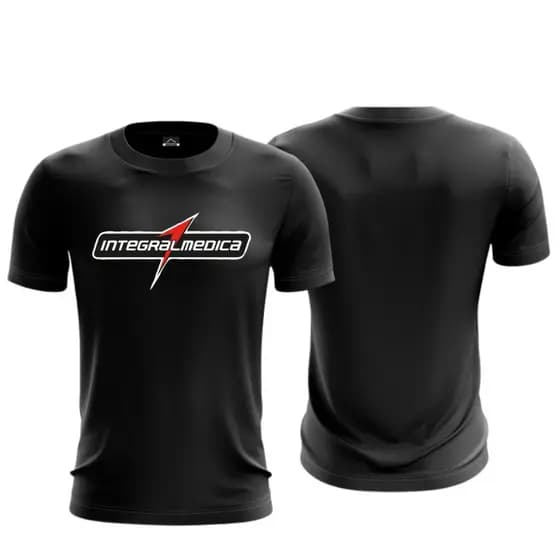 Camisa Integralmédica Lançamento-Camiseta Dry Fit Esportiva Unissex Esportiva Treino Academia Gym