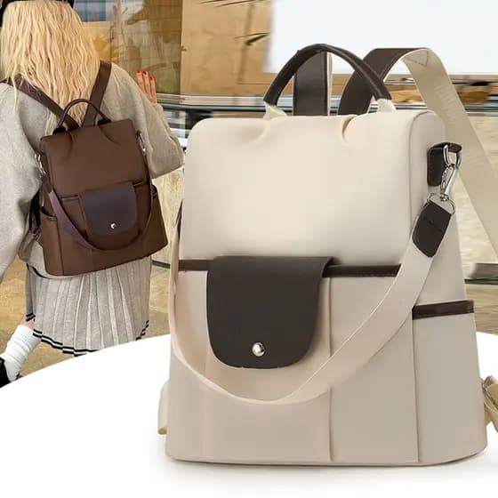 Mochila novo estilo mochila de grande capacidade leve All-Match viagem Anti-roubo mochila feminina Commuter mochila