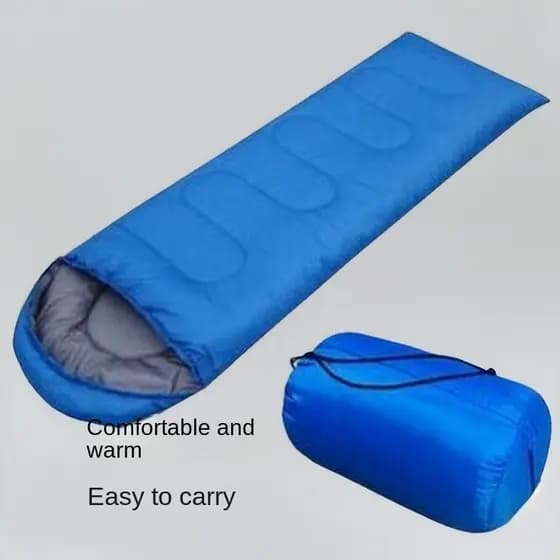 Envelope de saco de dormir para acampamento ao ar livre com capuz Saco de dormir Produtos ao ar livre atacado