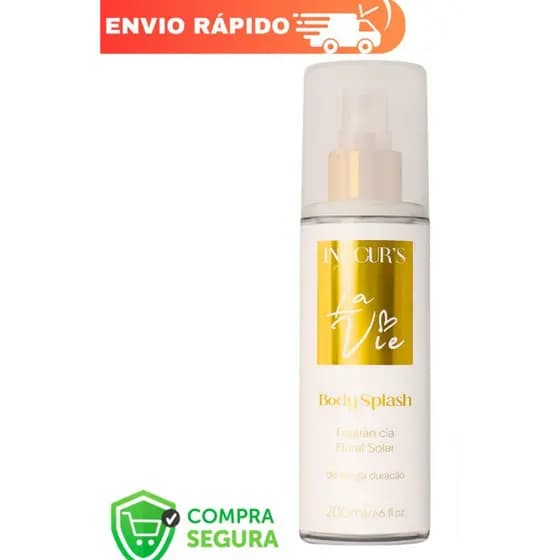 Body Splash La Vie Desodorante Colônia Barbours 200ml