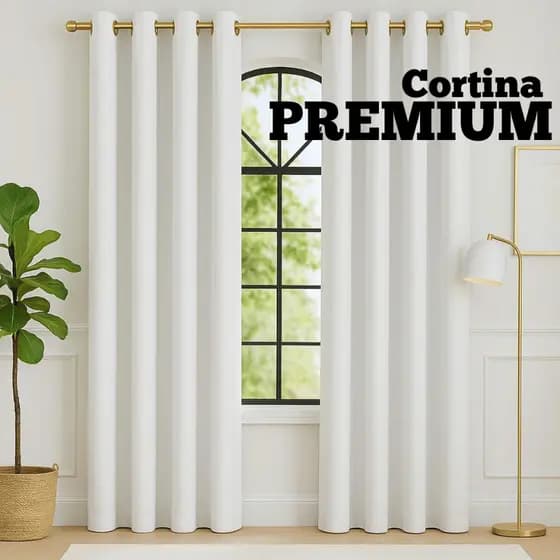 Cortina 7 Metros Sala Quarto Para Varão Simples Decoração Tecido Leve
