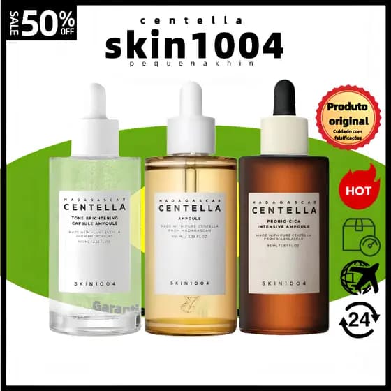 7.7skin1004madagascar Centella Ampoule Series – Cuidado Calmante/Poros/Firmando E Iluminando