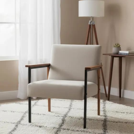 Poltrona Decorativa Modelo Industrial Resistente e Confortável Disponível Cores