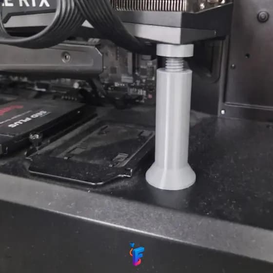 Suporte Ajustável para Placa de Vídeo GPU | Anti-Sag Estabilidade | Apoio Vertical para Nvidia, Radeon, GPUs Pesadas